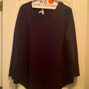 Dark purple cashmere sweater